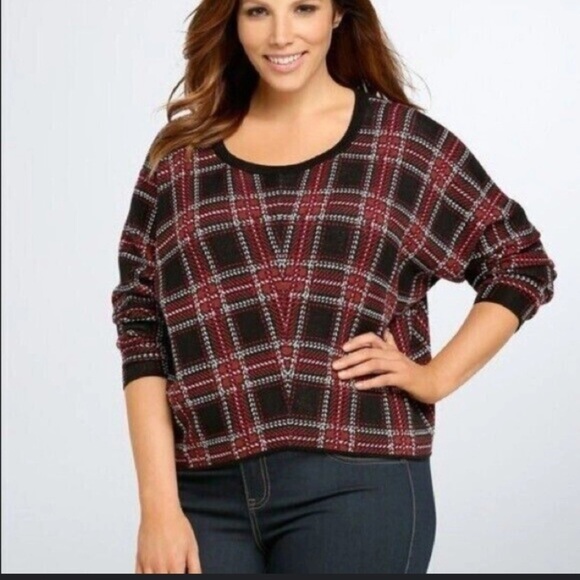 Torrid Scoop Neck crop Sweaters size 2X - Picture 2 of 6